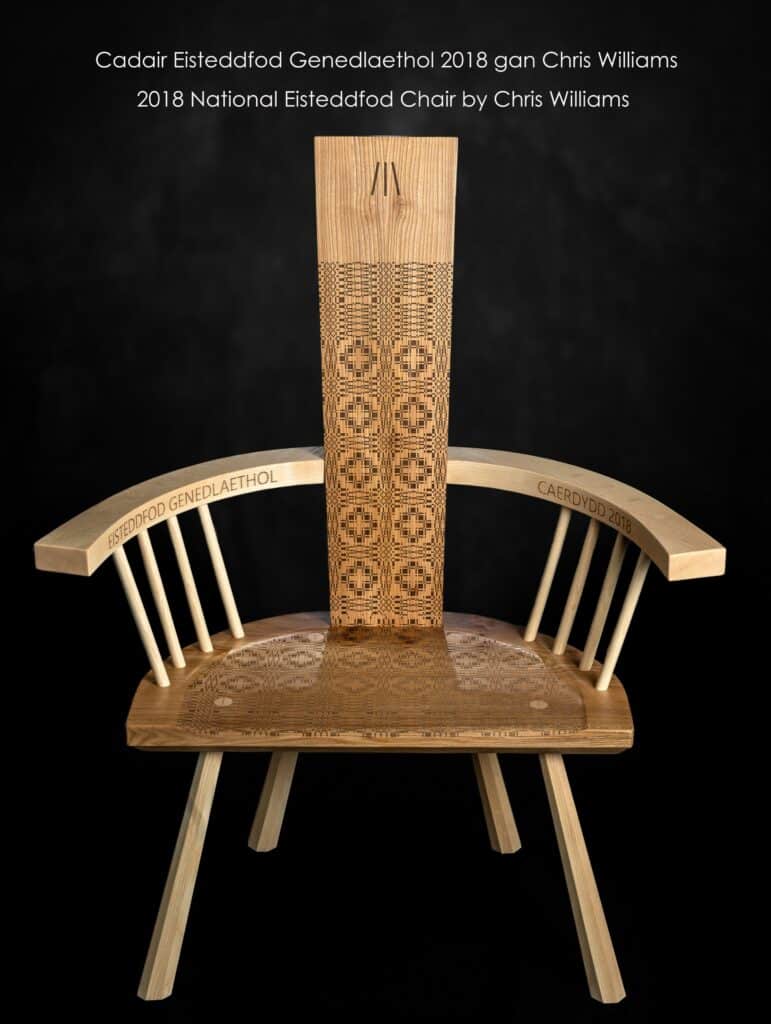 2018 National Eisteddfod chair